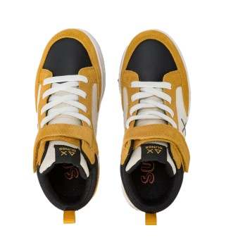 Scarpe Sun68 Boy's Mid Genius Boy Kid Giallo | Sun68 | 