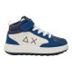 Scarpe Sun68 Boy's Mid Genius Boy Baby Royal Blu Z44350B 58