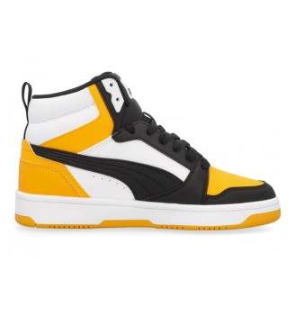 Puma Puma Rebound V6 Mid Jr Giallo E Nero 393831-19