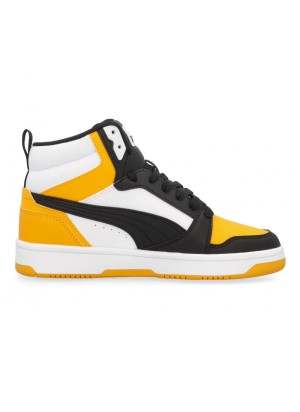 Puma Puma Rebound V6 Mid Jr Giallo E Nero 393831-19