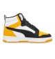 Puma Puma Rebound V6 Mid Jr Giallo E Nero 393831-19
