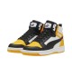 Scarpe Puma Rebound V6 Mid Jr Giallo E Nero | Puma | 