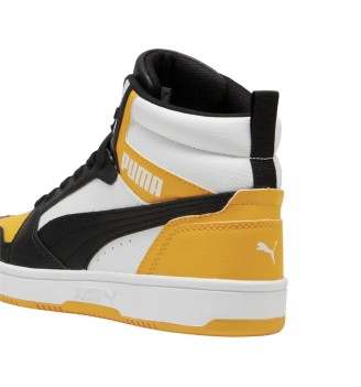 Scarpe Puma Rebound V6 Mid Jr Giallo E Nero | Puma | 