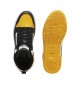Scarpe Puma Rebound V6 Mid Jr Giallo E Nero | Puma | 
