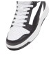 Scarpe Puma Rebound V6 Mid Jr Bianco E Nero | Puma | 