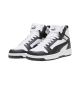 Scarpe Puma Rebound V6 Mid Jr Bianco E Nero | Puma | 