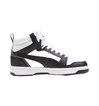 Scarpe Puma Rebound V6 Mid Jr Bianco E Nero | Puma | 