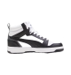 Scarpe Puma Rebound V6 Mid Jr Bianco E Nero | Puma | 