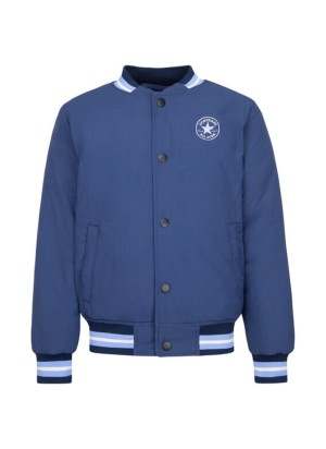 Converse 3a Cnvb Varsity Jacket Blu 9CD787-BFK