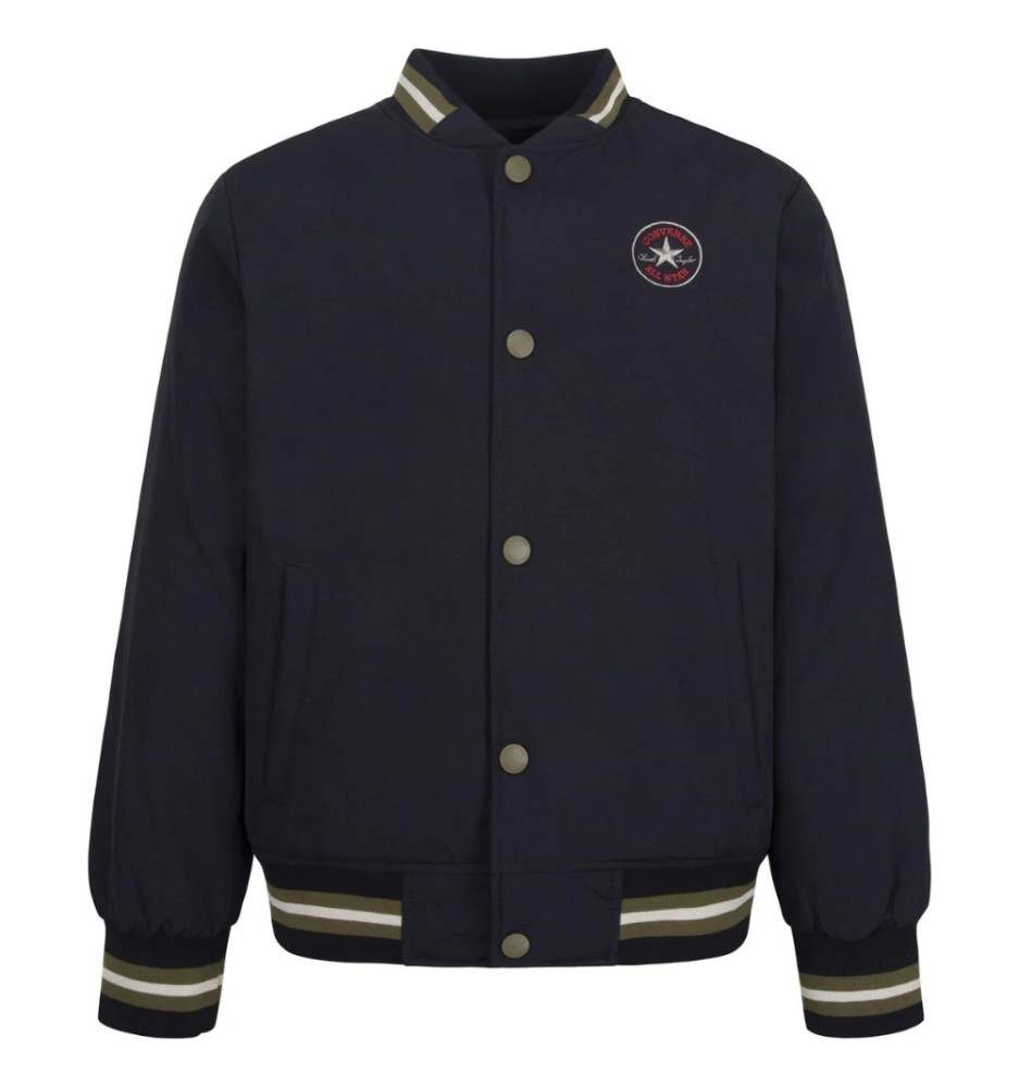 Giacca Converse 3a Cnvb Varsity Jacket Nero 9CD787-023