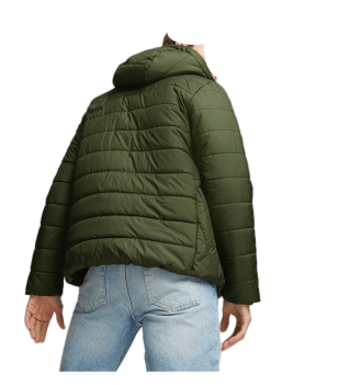 Giubbotto Puma Essential Hodded Padded Verde | Puma | 