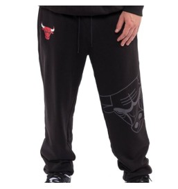 Pantaloni New Era Logo Nba Chicago Bulls Nero 60416399