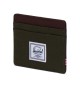 Porta Carte Herschel Charlie Cardholder Verde Scuro e Marrone | Herschel | 