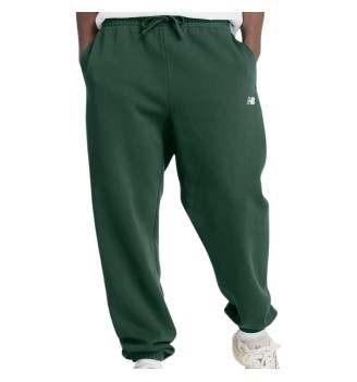 Pantaloni New Balance Sport Essentials Fleece Verde MP41503NWG