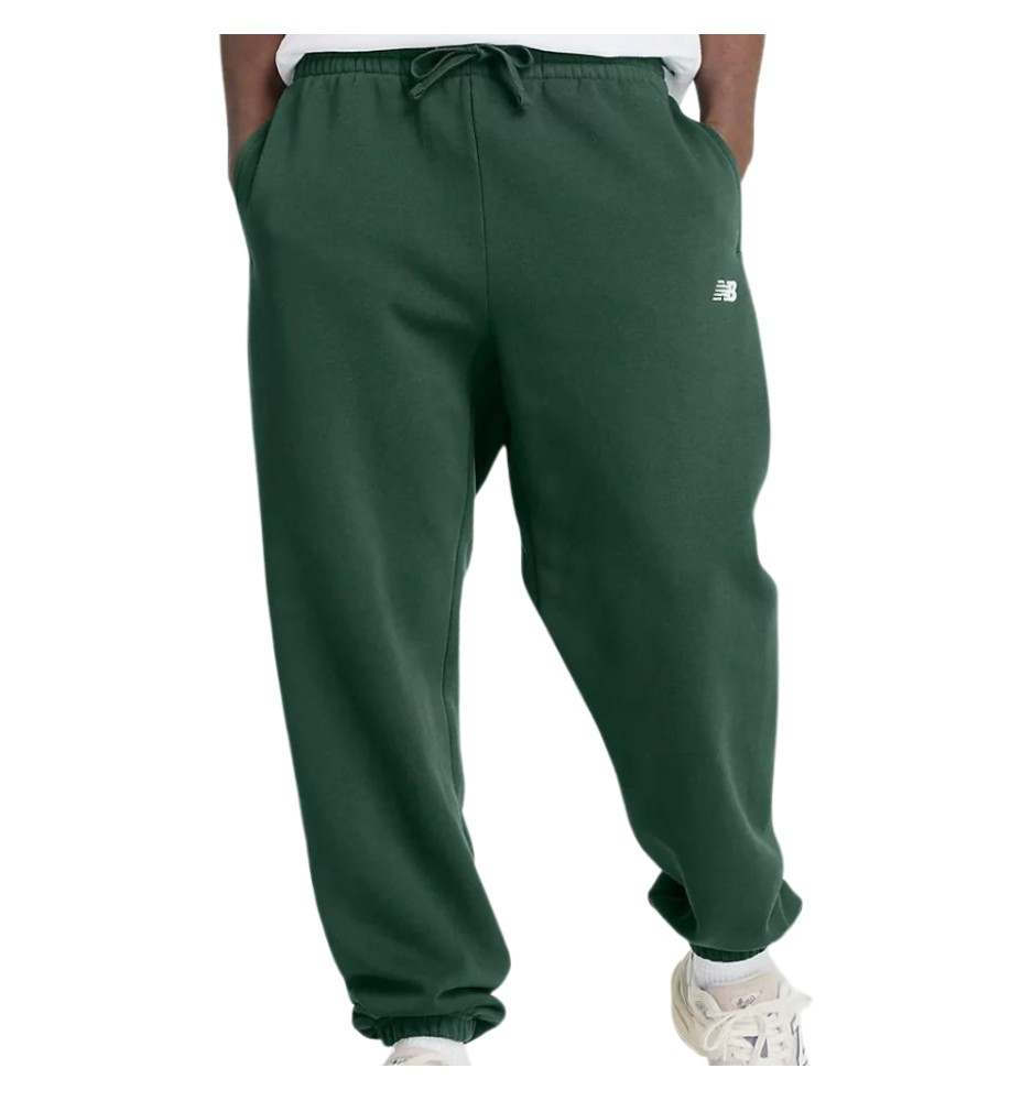 Pantaloni New Balance Sport Essentials Fleece Verde MP41503NWG
