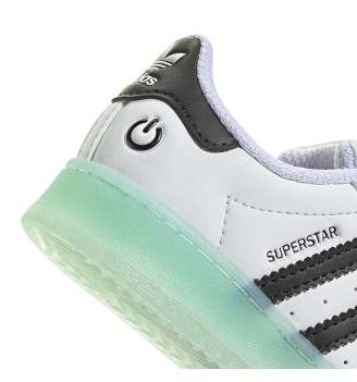 Scarpe Adidas Superstar Cl I Led Lights Luci Bianco | Adidas | 