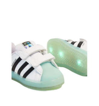 Scarpe Adidas Superstar Cl I Led Lights Luci Bianco | Adidas | 