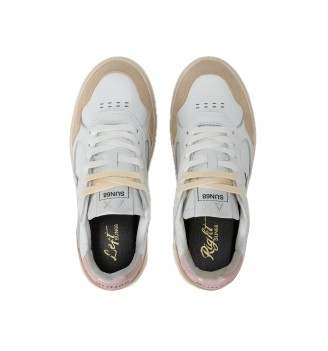 Scarpe Sun68 Basket Love Lady Bianco E Panna | Sun68 | 