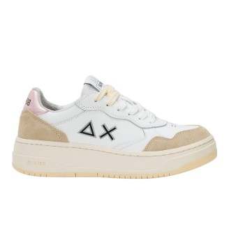 Scarpe Sun68 Basket Love Lady Bianco E Panna Z44234 0131