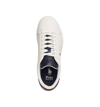 Scarpe Polo Ralph Lauren Heritage Court II Bianco E Rosso | Ralph Lauren | 
