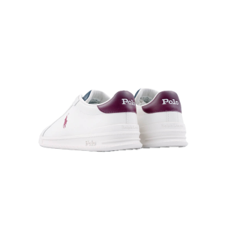 Scarpe Polo Ralph Lauren Heritage Court II Bianco E Rosso | Ralph Lauren | 