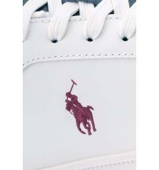 Scarpe Polo Ralph Lauren Heritage Court II Bianco E Rosso | Ralph Lauren | 