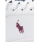 Scarpe Polo Ralph Lauren Heritage Court II Bianco E Rosso | Ralph Lauren | 