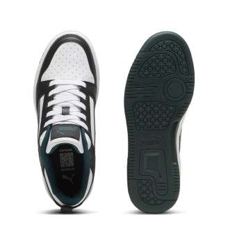 Scarpe Puma Rebound V6 Lo Jr Nero e Verde Scuro | Puma | 