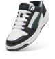 Scarpe Puma Rebound V6 Lo Jr Nero e Verde Scuro | Puma | 