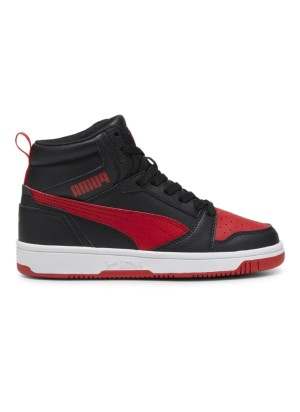 Scarpe Puma Rebound V6 Mid Rosso E Nero 393831-11