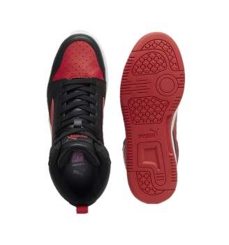 Scarpe Puma Rebound V6 Mid Rosso E Nero | Puma | 