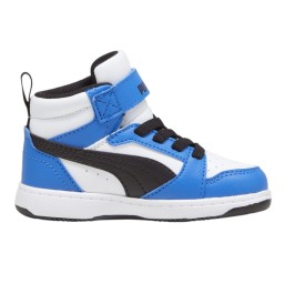 Scarpe Puma Rebound V6 Mid AC+ Inf Bianco Blu E Nero 396542-06