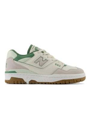 Scarpe New Balance 550 Linen Bianco E Verde BBW550HK