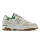 Scarpe New Balance 550 Linen Bianco E Verde BBW550HK
