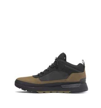 Scarpe Timberland Mid Lace Up Field Trekker Olive Verde E Nero | Timberland | 