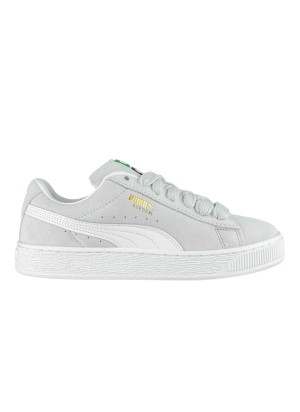 Scarpe Puma Suede XL Unisex Grigio Chiaro E Bianco 395205-22