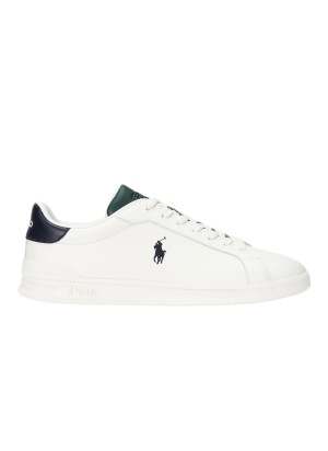 Scarpe Polo Ralph Lauren Heritage Court II Bianco Blu E Verde 809949791002