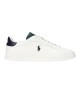 Scarpe Polo Ralph Lauren Heritage Court II Bianco Blu E Verde 809949791002