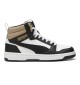 Scarpe Puma Rebound V6 Bianco Nero E Beige 392326-22