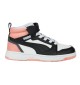 Scarpe Puma Rebound V6 Mid Ac Ps Kids Nero E Pesca 393832-07