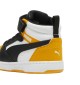 Scarpe Puma Rebound V6 Mid Ac Ps Kids Nero E Giallo | Puma | 