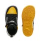 Scarpe Puma Rebound V6 Mid Ac Ps Kids Nero E Giallo | Puma | 