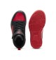 Scarpe Puma Rebound V6 Mid Ac Ps Kids Nero E Rosso | Puma | 