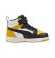 Scarpe Puma Rebound V6 Mid Ac Inf Nero E Giallo | Puma | 