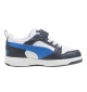 Scarpe Puma Rebound V6 Lo Ac Inf Nero E Blu 397420-16