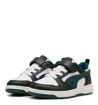 Scarpe Puma Rebound V6 Lo Ac Ps Nero E Blu Verde | Puma | 