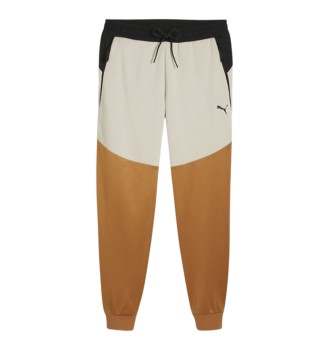 Pantaloni Puma Pumatech Fl Beige E Arancione 624383-64