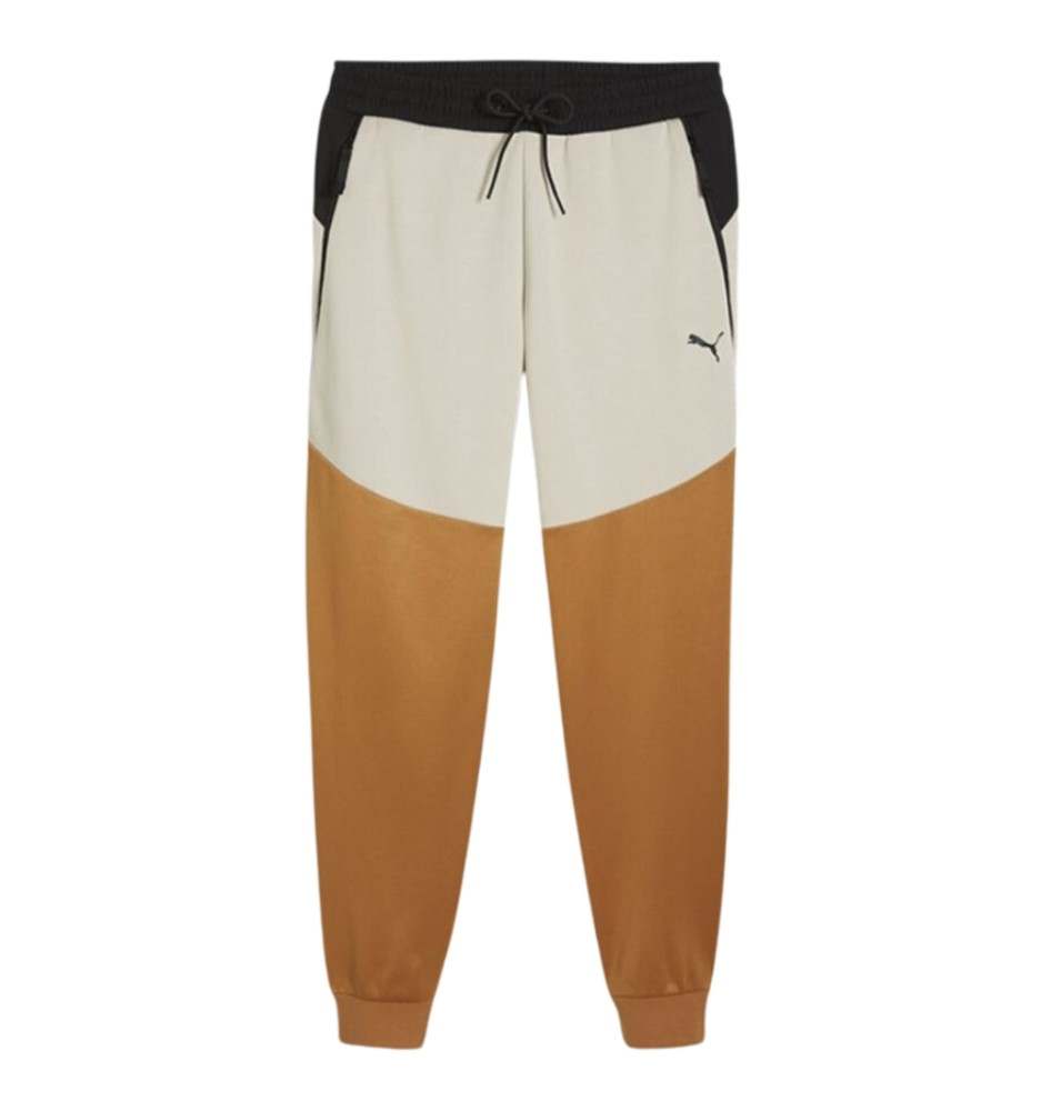 Pantaloni Puma Pumatech Fl Beige E Arancione 624383-64
