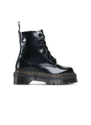 Stivali Dr. Martens Molly Buttero Nero 24861001