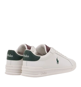 Scarpe Polo Ralph Lauren Heritage Court II Bianco E Verde | Ralph Lauren | 